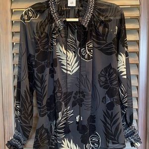 Cabi tropical blouse